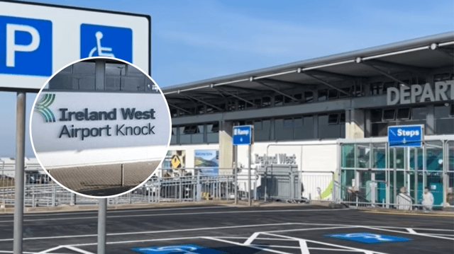 Newly upgraded PRM/Blue Badge parking at Ireland West Airport offers close access to the terminal, doubling previous capacity for passengers with reduced mobility