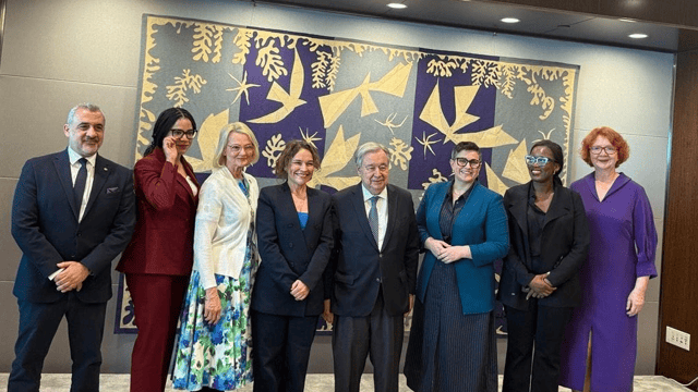 Irish MEP Maria Walsh met with UN Secretary-General António Guterres in New York to discuss how to tackle the scourge of sexual deepfakes