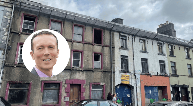 Councillor Harry Barrett has welcomed plans to demolish derelict buildings on Ellison Street in Castlebar, with works set to begin on March 18