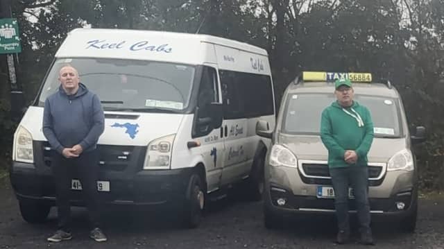 CONCERNS: Achill taxi drivers fear their businesses are under threat due to the new TFI Anseo bus service operating in Achill.