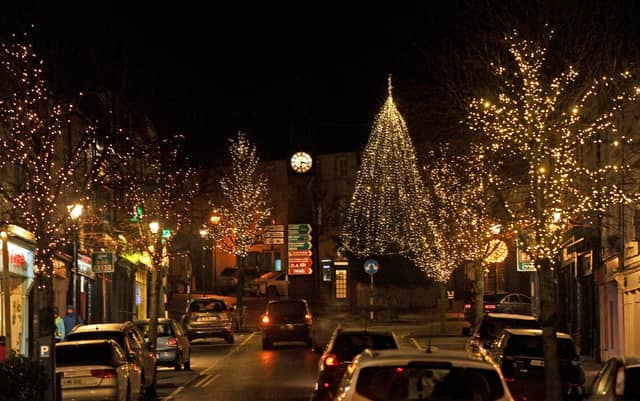 The Christmas lights will be switched on in Westport this Friday.