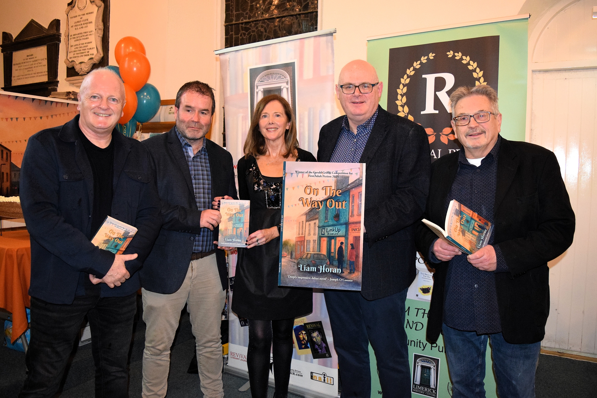 Large crowd attends launch of award-winning debut novelist in Mayo