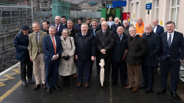 Minister Sean Canney TD was at Ceannt Station in Galway where a meeting of the Western Inter-County Railway Committee took place.