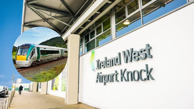 Cllr Gerry Murray said “They will also be exploring the possibility of a link to Knock Airport.”