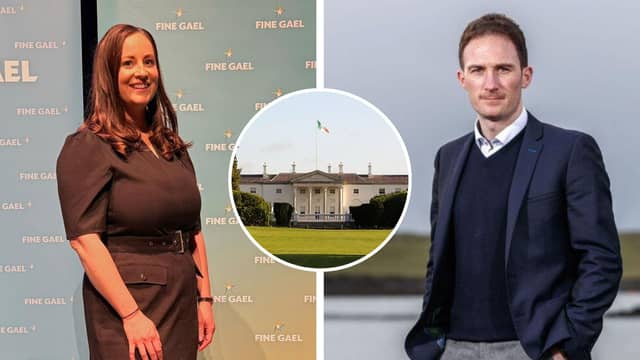 Fine Gael TDs Kiera Keogh and Alan Dillon put their names behind their preference