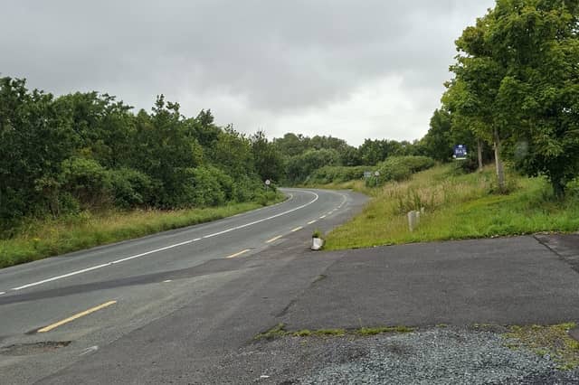 The R335 road separates the Sli na Misean housing estate from the Greenway and the speed limit outside the estate is currently 80kmh.