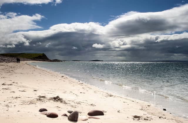 Mulranny Beach is one of Mayo's twelve Blue Flag beaches