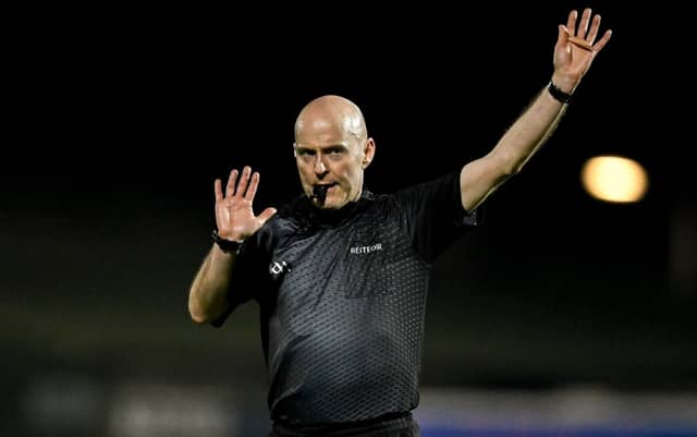 Referee Liam Devenney will take charge of the senior final between Castlebar Mitchels and Garrymore. Pic: Sportsfile.