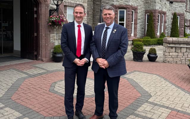 Minister Alan Dillon has a meeting with Canadian Ambassador