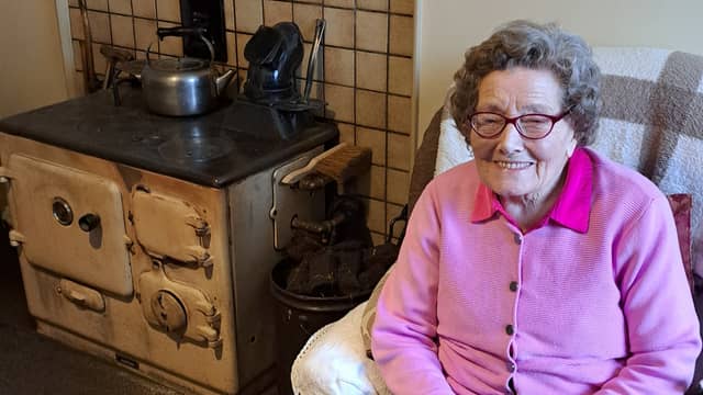 Mamie Marley at her home in Glenhest