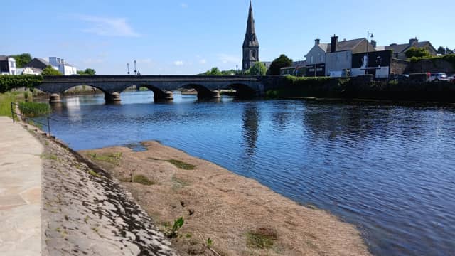 The ridge pool at the Moy Fishery, which is now closed to angling by Inland Fisheries Ireland