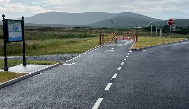 A section of the new Greenway in Achill which will be officially opened tomorrow. Pic: Achill Tourism