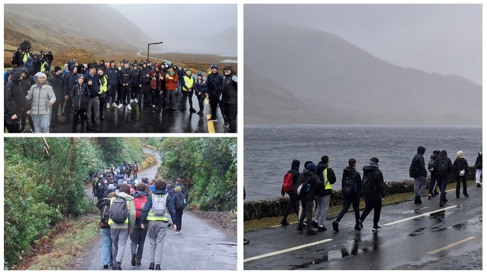 Mayo students do 'Famine Walk' in memory of those who died in Doolough ...