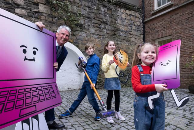 Anything with a plug, battery or cable can be recycled for free at the events, including old washing machines, TVs, toasters and kettles, electronic tools and toys, cables, IT equipment, mobile phones, remote controls, batteries, including farm fence batteries, and even watches.