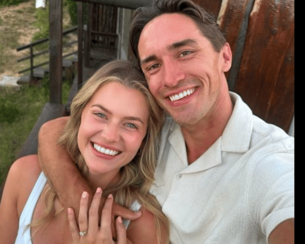 Greg O'Shea and his fiancé Jeanni Mulder