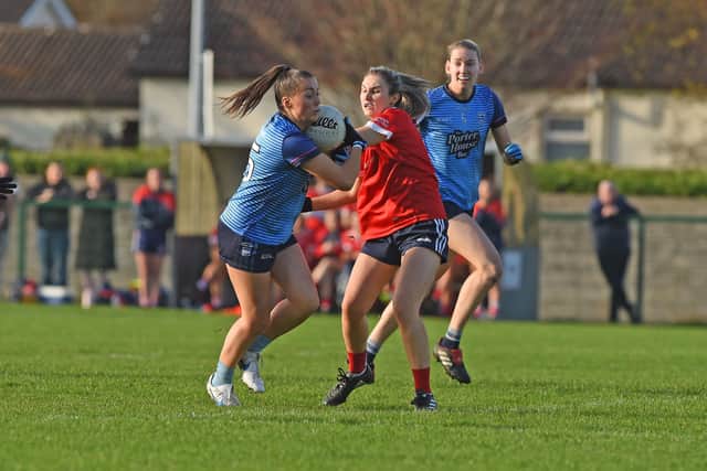 Efforts from Laura Moran (4), Lisa Tully and Staunton saw Westport trail 0-11 0-6 at the break, but the West Mayo women cut the five-point gap two minutes after the restart when Moran smashed home their only goal.