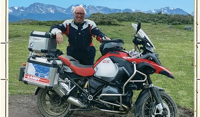 Peter Murtagh rode his motorbike from Chile to Alaska.