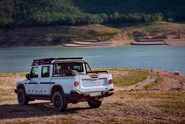 The INEOS Grenadier is engineered for adventure, boasting exceptional off-road performance and rugged durability, ideal for those who demand more from their vehicle. The Quartermaster, the latest addition to the line-up, delivers the same uncompromising power with added versatility for heavy-duty tasks.