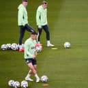 Head coach Heimir Hallgrimsson during a Republic of Ireland training session at the Helsinki Olympic Stadium in Helsinki, Finland. Photo by Stephen McCarthy/Sportsfile