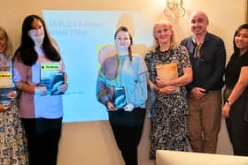 WRITERS ALL Local writers at the inaugural Wave literary festival in Claremorris, with organiser Martin Keaveney (third from right).