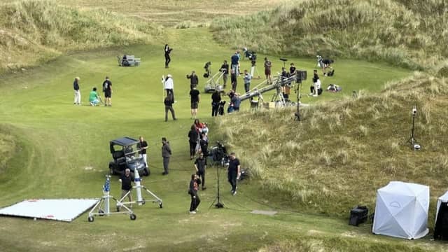 ‘Finnegans Foursome’ is currently in production at Carne Golf Links (Photo: Carne Golf Links Facebook page)