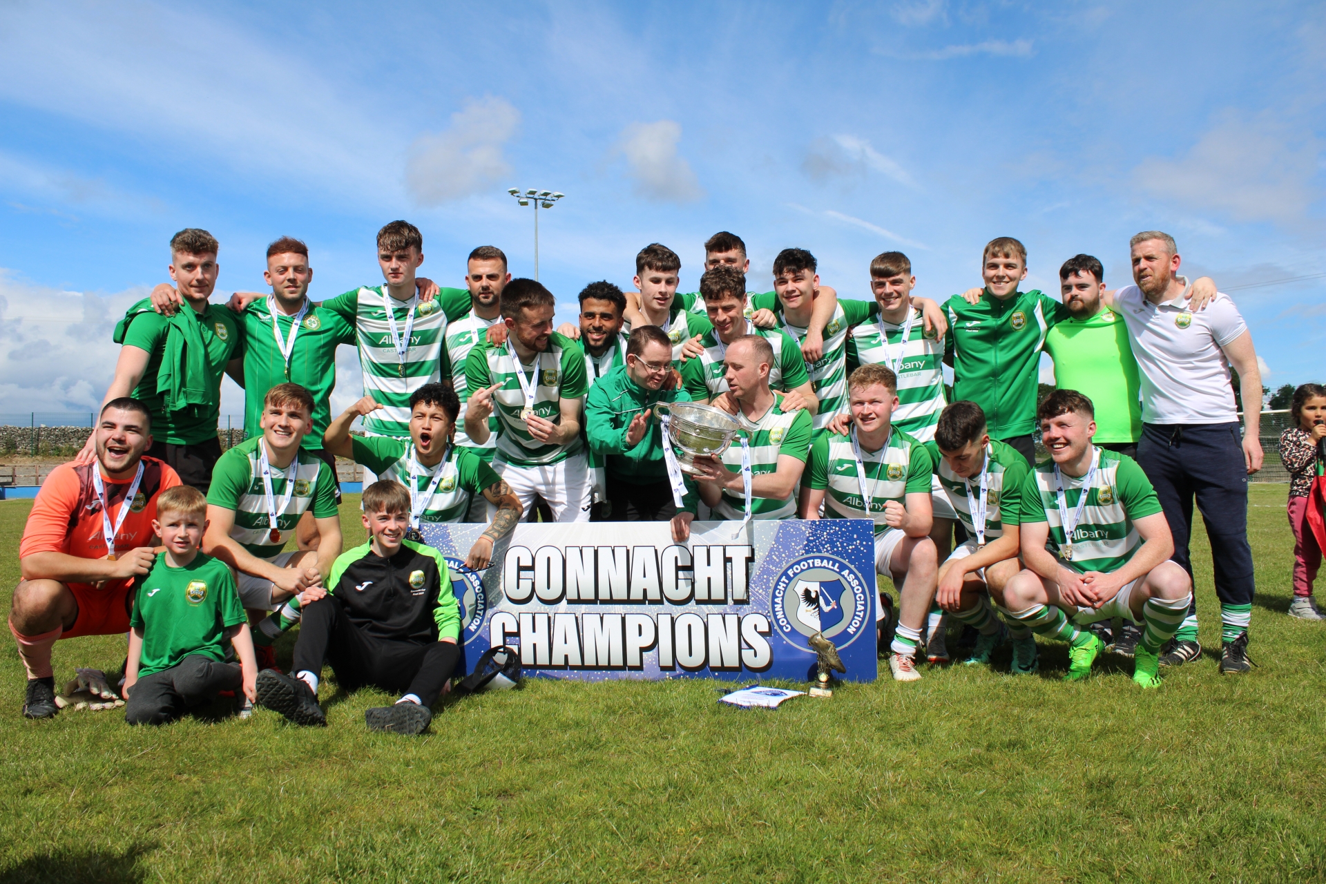 Castlebar Celtic win the Connacht Junior Cup