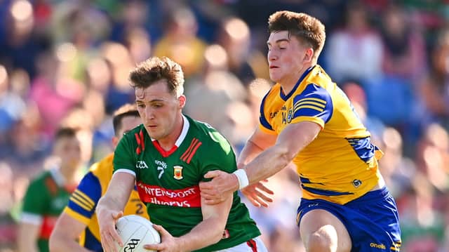 Eoghan McLaughlin turned in an impressive display as Mayo edged past Roscommon. Pic: Sportsfile