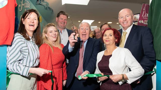 The Achill Experience Aquarium and Visitor Centre was officially opened by Michael Ring TD