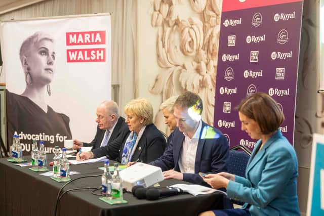 Senior Fine Gael figures, including Mayo TDs Michael Ring and Alan Dillon, were among those who attended the campaign launch. 