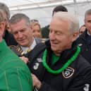 Enda Kenny and Giovanni Trapattoni