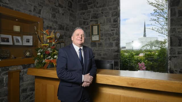 Declan Heneghan, General Manager of Knock House Hotel who was elected Chair of Mayo branch of Irish Hotels Federation
