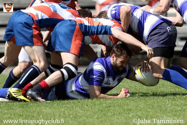 “When I came here, I realised if someone is playing rugby and you can run and catch a ball and kick a ball and you don't drop the ball, you're immediately ahead of the game.”