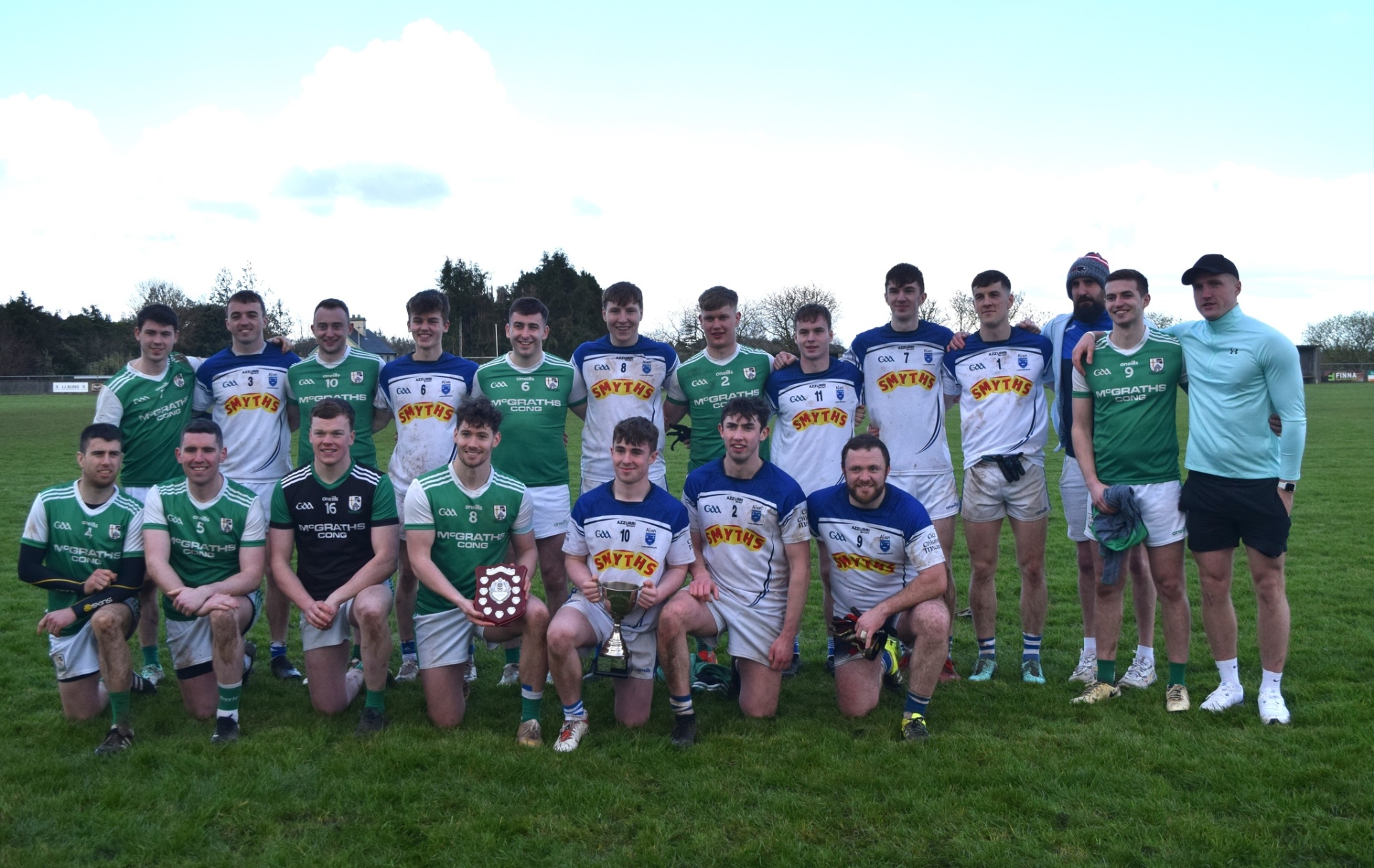 Players from The Neale and Claremorris pictured after the Friends of Darragh tournament (Pic: Maura Morrin Photography)
