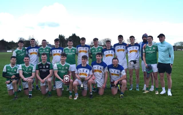 Players from The Neale and Claremorris pictured after the Friends of Darragh tournament (Pic: Maura Morrin Photography)