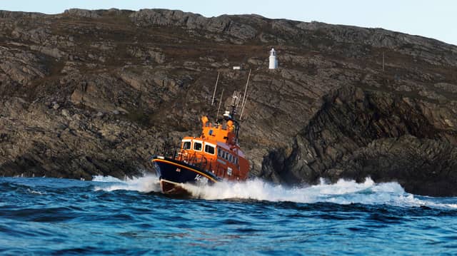 Achill Island RNLI's Trent class life-boat