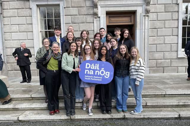 “I had no idea about Comhairle, a teacher came to me and said, ‘hey, you seem to be very good at speaking, I think this will be a really good opportunity for you’, I just said ‘sure, I'll try it out’,” laughed Sinéad.