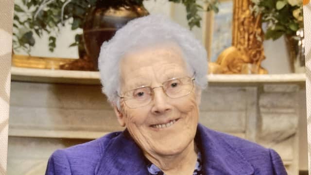 Centenarian Bridget Joyce.