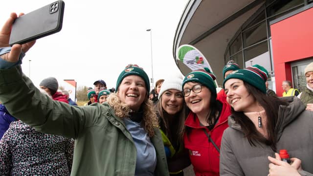 Operation Transformation leader Edel and local supporters.