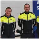 Garda Kelly, Garda McClean and Garda McEvoy speak to students about pursuing a career with the gardaí | PICTURE: X/GardaInfo