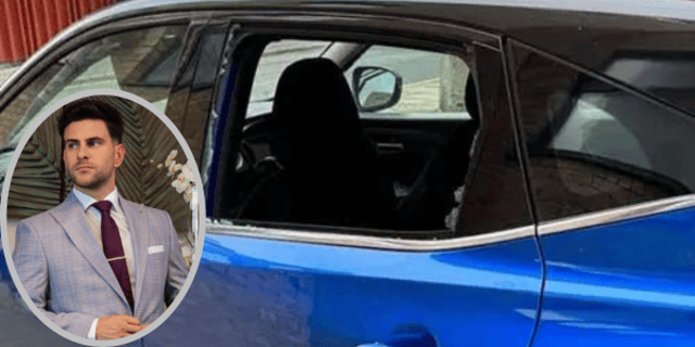TikTok star Eric Roberts had his car burgled in Dublin.