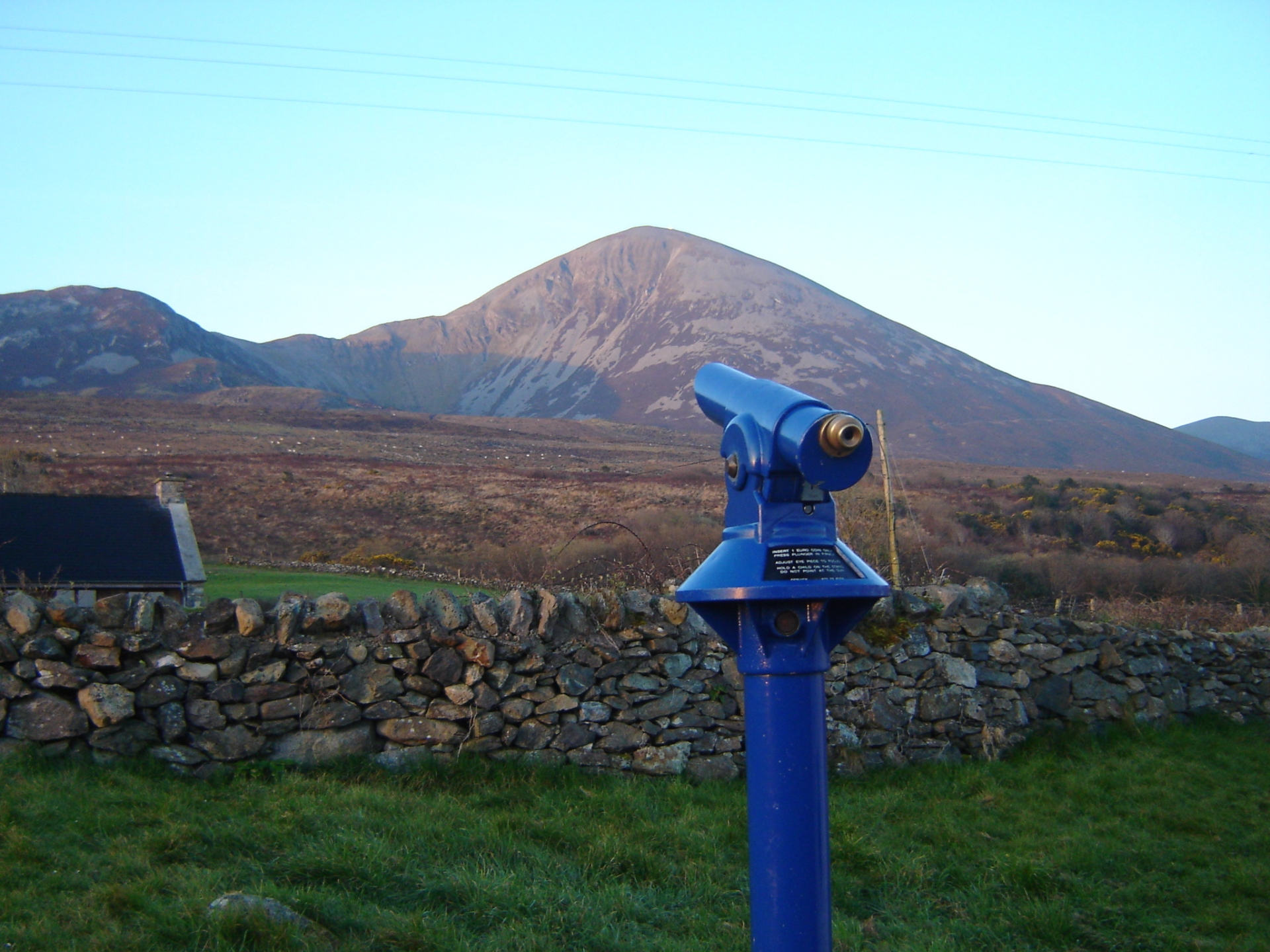 The number of people climbing Croagh Patrick has dropped significantly this year.