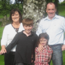 The late Rory Staunton (centre) pictured with his family (Pic: End Sepsis)
