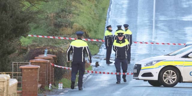 The scene at the fatal collision. (North West Newspix)