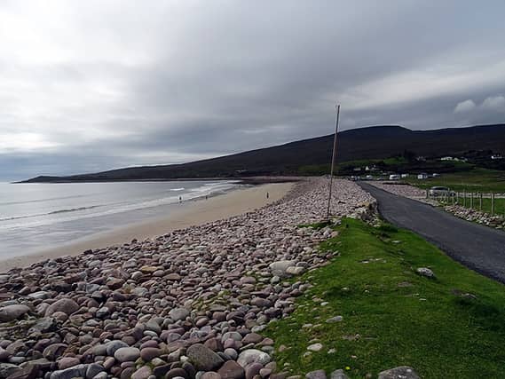 The road from Mulranny pier pictured in 2016 (Pic: John Lucas)