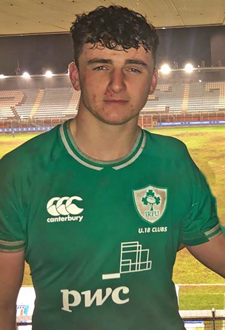 Westport rugby player Rory Lyons captains Ireland