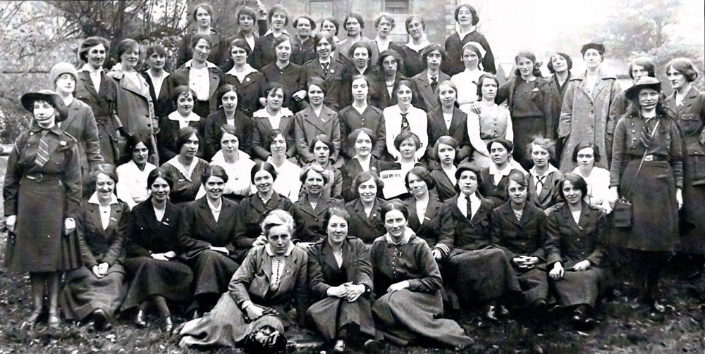 HUGE CONTRIBUTION Sixty of the Cumann na nGaedheal, Cumann na mBan and Irish Citizen Army women who were in the Easter Rising. Many were held in Kilmainham and Mountjoy prisons. Pic: museum.ie