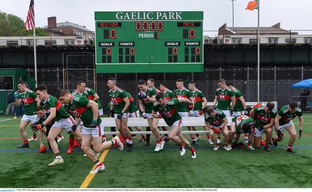 Mayo will be in action again in New York next April.