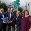 Minister of State Dara Calleary, Brian Muldoon Platform94, Noreen Conway Platform94 and Noreen Hussey Enterprise Ireland pictured at the launch. Photo: Andrew Downes, xposure