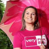 Breast Cancer Ireland Patient Supporter Lisa Convey from Mayo pictured at the launch of Breast Cancer Ireland’s Very Pink Run. Pic: Marc O'Sullivan