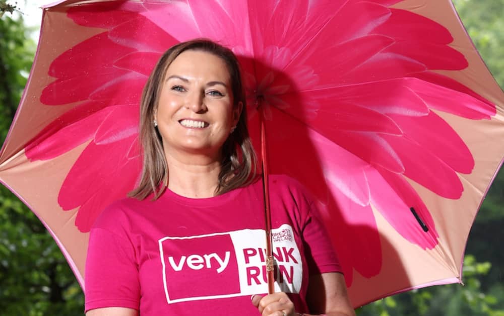 Breast Cancer Ireland Patient Supporter Lisa Convey from Mayo pictured at the launch of Breast Cancer Ireland’s Very Pink Run. Pic: Marc O'Sullivan
